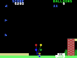 Gust Buster screenshot 5 for Colecovision